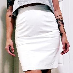 Vintage Bagatelle Leather Skirt